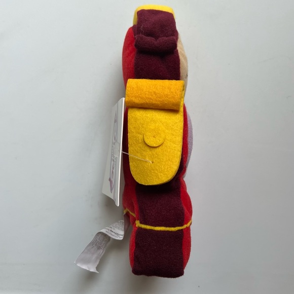 New Disney Store Plush Mini Bean Bag Cogsworth from Beauty and the Beast 7" - Picture 2 of 4